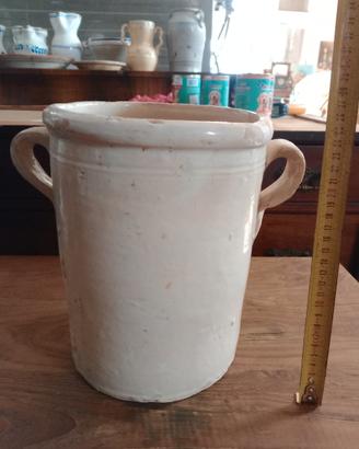 capasa vaso per conserve in terracotta antica 