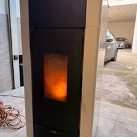 Stufa a pellet CADEL CRISTAL 9T1 VENTILATA
