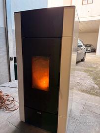 Stufa a pellet CADEL CRISTAL 9T1 VENTILATA