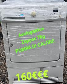 asciugatrice zoppas 7kg POMPA DI CALORE 