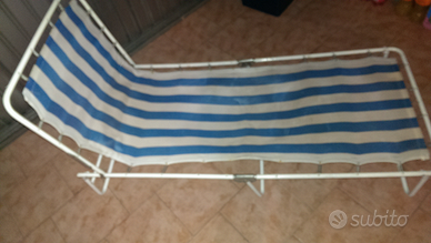 Sdraio pieghevole da spiaggia giardino