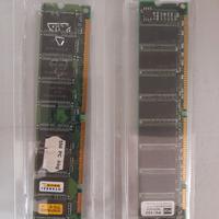 banchetti di memoria PC 133 SDRAM 64MB OE  vintage
