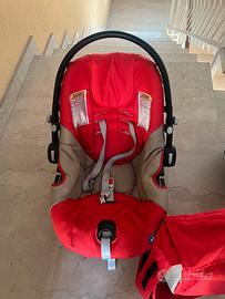 Culla + ovetto per auto e borsa porta oggetti x ne