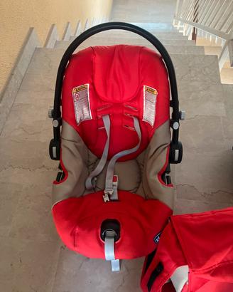 Culla + ovetto per auto e borsa porta oggetti x ne
