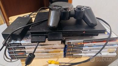 PlayStation 2 con 11 videogiochi 