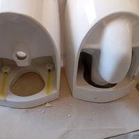 coppia sanitari sospesi con sedile softclose