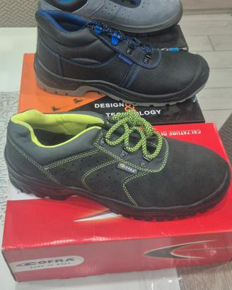3 paia scarpa antinfortunistiche 46 nuove cofra