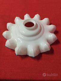 Paralume vintage x lampada a sospensione in vetro 