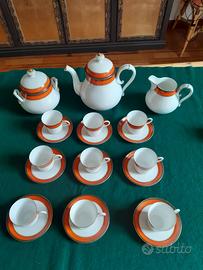 Servizio da caffè porcellana fine 1800