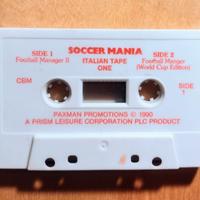 Commodore 64 cassetta con due giochi del calcio