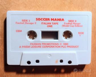 Commodore 64 cassetta con due giochi del calcio