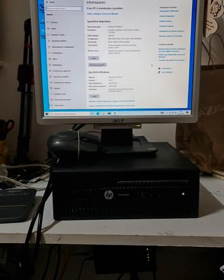pc fisso Hp pro desk i3