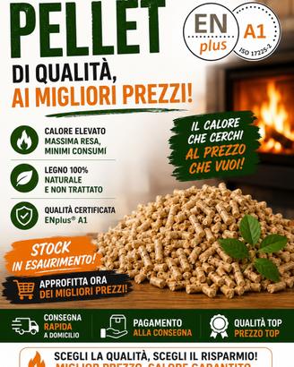 Pellet super prezzo