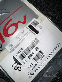 Emblema 16V Citroen C2 VTS