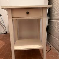 Comodino 1 cassetto bianco