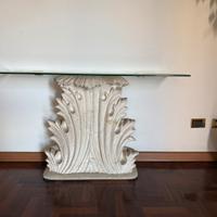 Consolle travertino