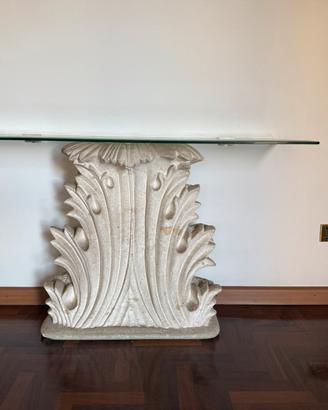 Consolle travertino