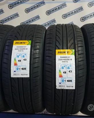 4 Pneumatici NUOVI 225 45 19 DELINTE