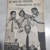SPARTITO MUSICALE QUARTETTO CETRA UN DISCO DEI PLA