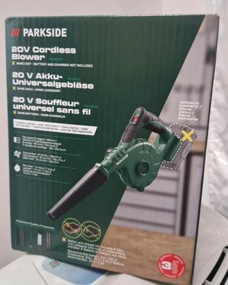 Soffiatore a Batteria 20v Parkside NUOVO GARANZIA