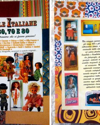 LIBRO BAMBOLE ANNI 60 70 80 barbie sebino furga