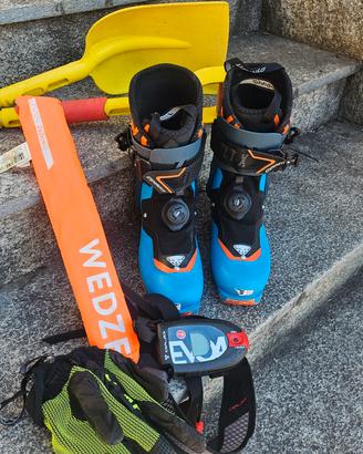 completo sci alpinismo