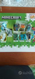 Espositore con Collezione di 9 personaggi Minecraf