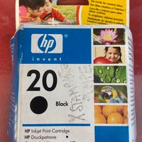 Hp 20 cartucce Inchiostro nero per stampante