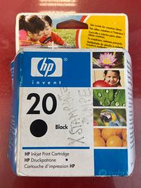Hp 20 cartucce Inchiostro nero per stampante
