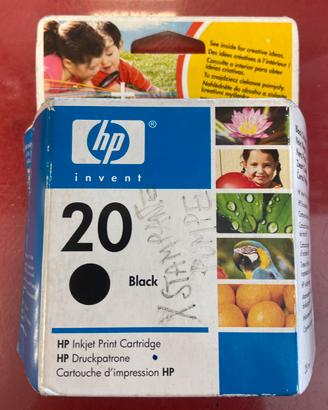 Hp 20 cartucce Inchiostro nero per stampante
