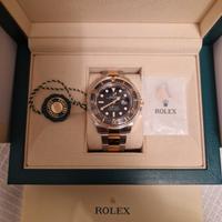 Rolex Sea Dweller oro nero anno 2023 completo oro