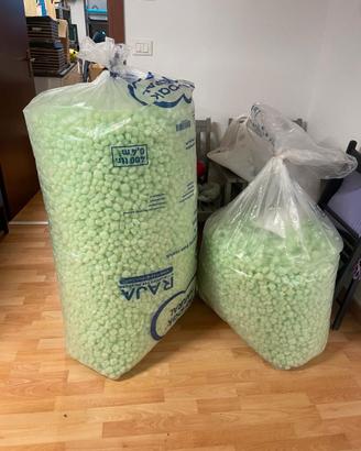 materiale da riempimento in polistirolo