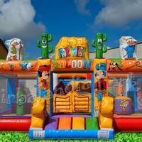 Multiattività Gonfiabile x Bambini x Parchi Gioco