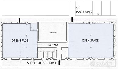 Negozio di 300mq a quarto d'altino