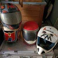 Lotto caschi moto vintage
