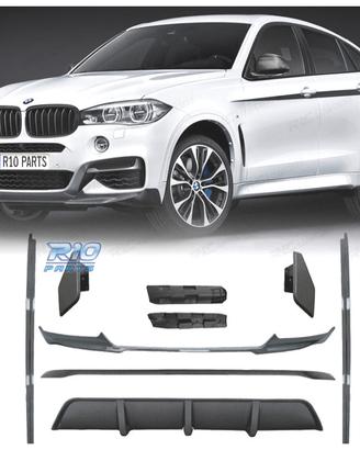 KIT CARROZZERIA BMW X6 F16 LCI 15-19 LOOK M CARBON
