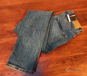 Pantaloni Jeans Patchwork Uomo Pantaloni Scampanati Uomo High