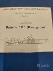 piano di costruzione Battello "R" incursoy