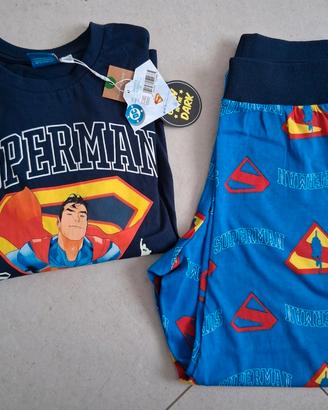 Pigiamino superman nuovo