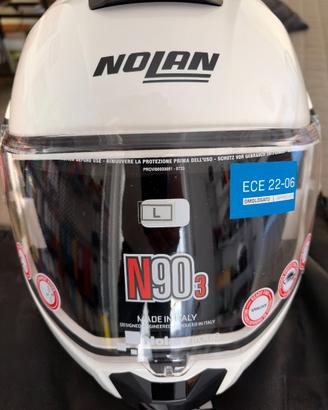 Casco nuovo NOLAN N90-3 modulare con Sena SF2