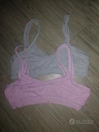 2 top cotonella taglia 2 bambina 