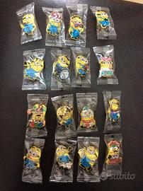 Set Completo di 16 TOP PEN MINIONS