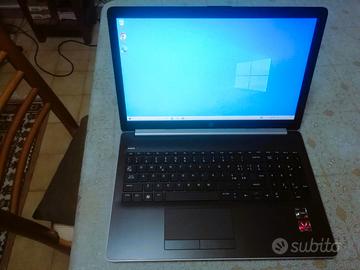 notebook HP 15 DB 1740ng RYZEN 7 Ram 16gb ssd 256