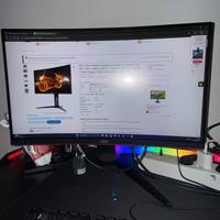 MONITOR GAMING AOC CURVO 24” 144hz