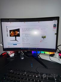 MONITOR GAMING AOC CURVO 24” 144hz