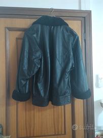 cappotto in vera pelle