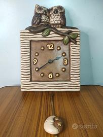 Thun orologio a pendolo Gufetti 