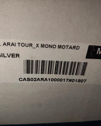 CASCO ARAI TOUR-X TAGLIA M