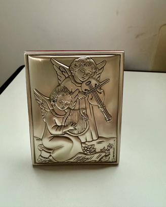 Quadro Sovrani Angeli Argento + Scatola Orig