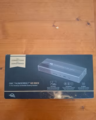 OWC Thunderbolt Go Dock-Nuovo mai utilizzato